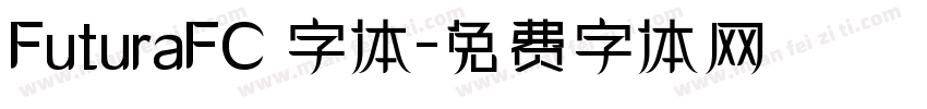 FuturaFC 字体字体转换